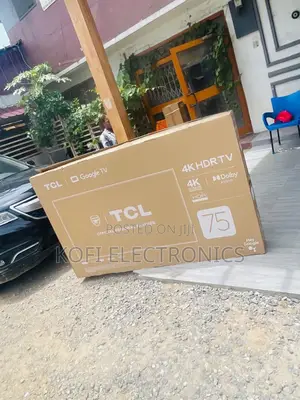 TCL 75” HDR Smart Tv Stunning Big-Screen Viewing