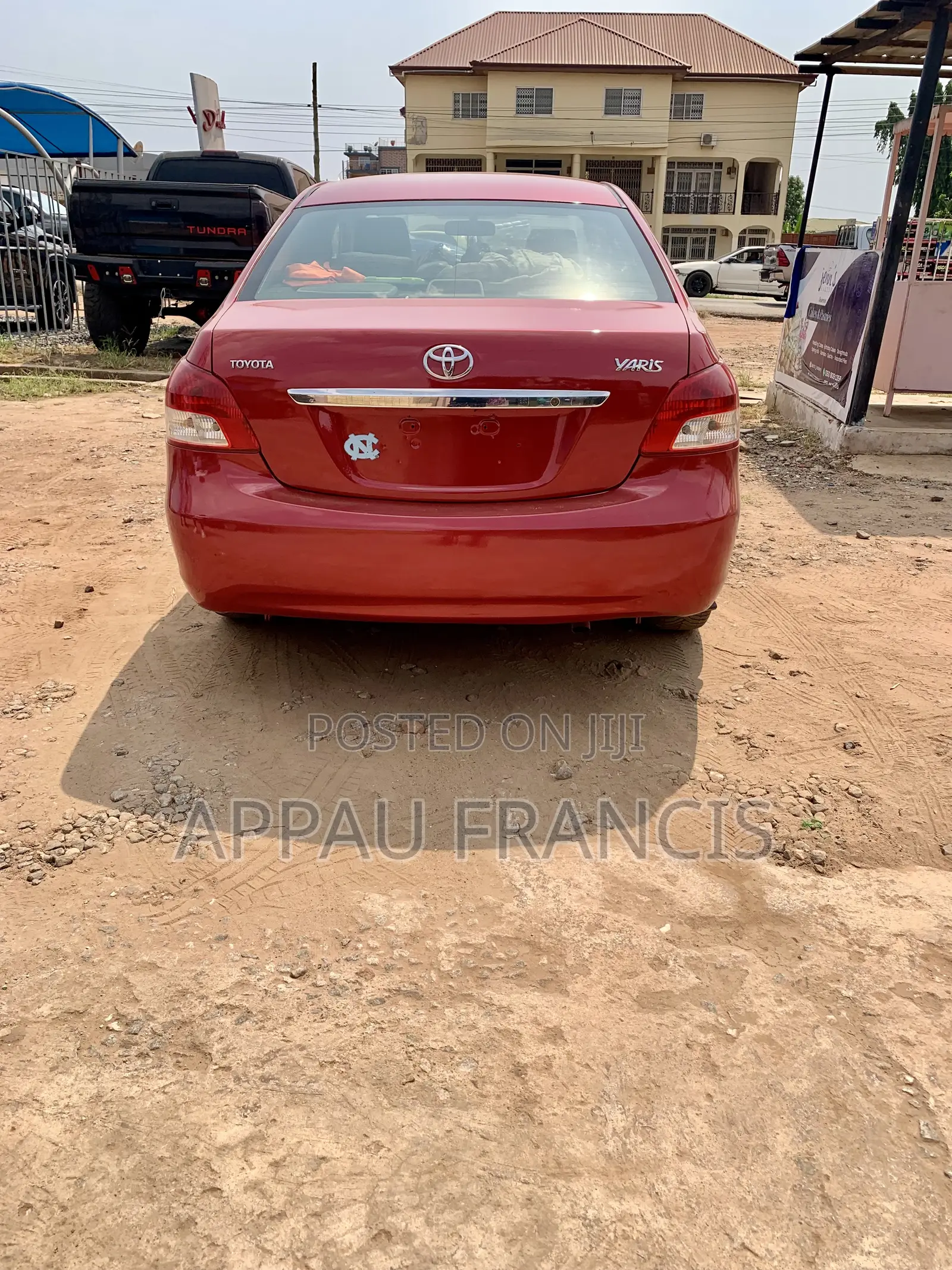 Toyota Yaris 2010 Red