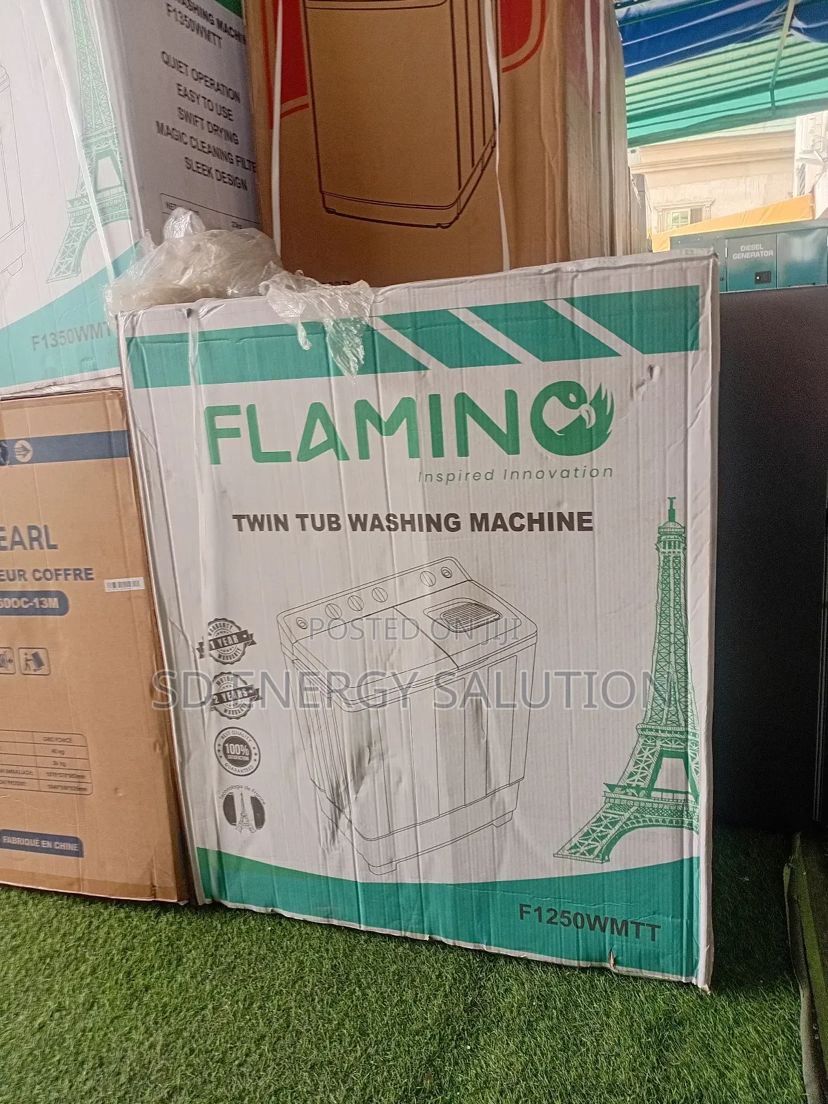 Spin Pro Washing Machine 11kg Flamino