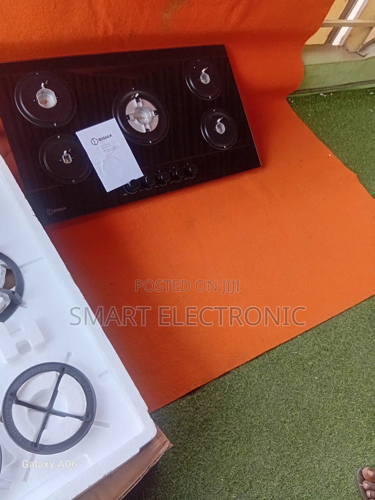 Sigma Sleek Built-in Gas Hob With Easy-Clean Surface