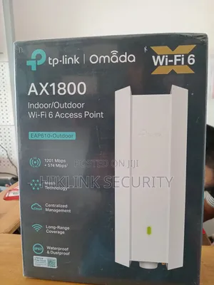 Tplink Outdoor and Indoor Wifi-6 Access Point Eap610