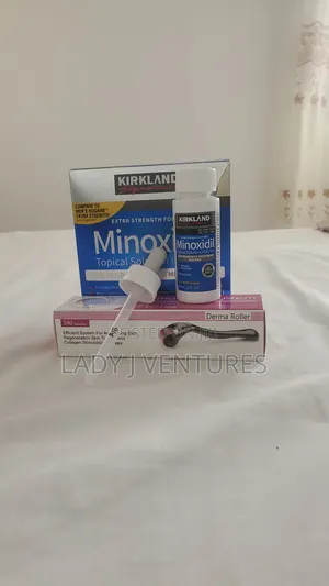 Kirkland Minoxidil Oil and Derma Roller