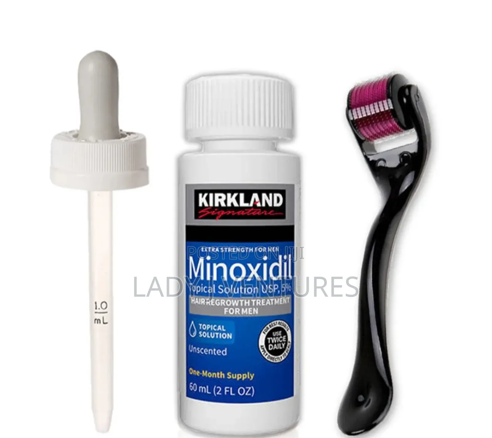 Kirkland Minoxidil Oil and Derma Roller