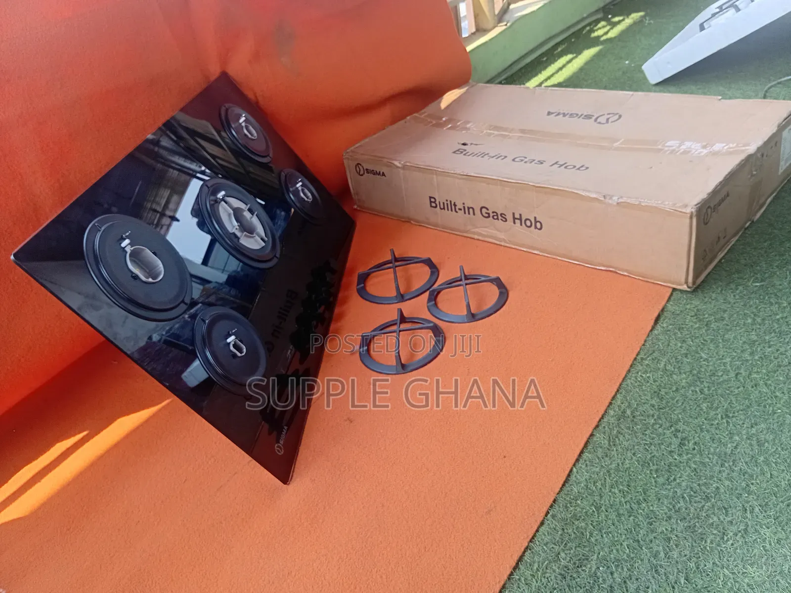 Sigma Gas Hob With Auto-Ignition High-Efficiency Burners