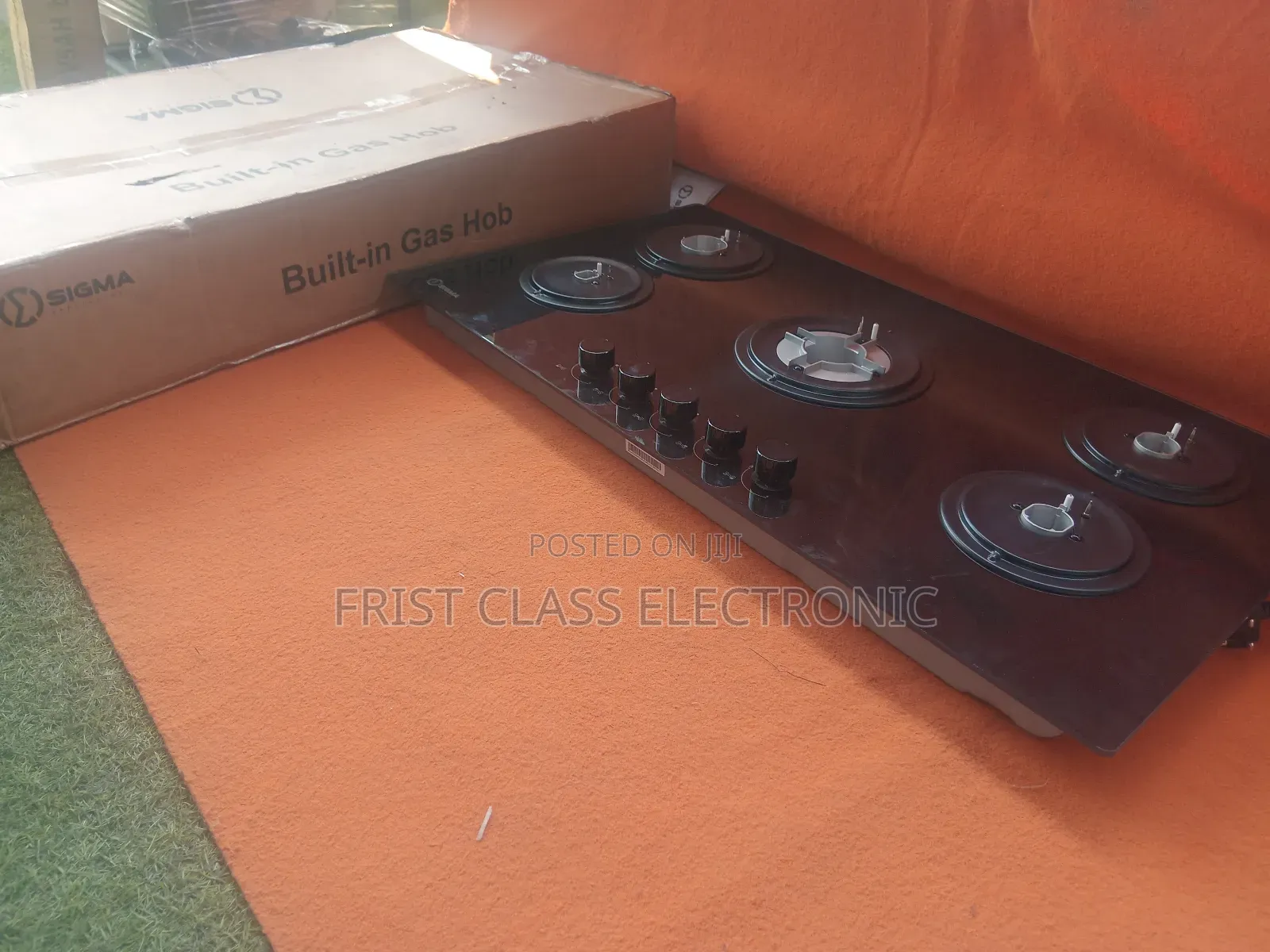 Sigma Built-in Gas Hob With Enhanced Safety Valves