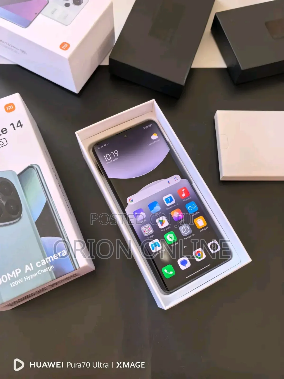Xiaomi Redmi Note 14 Pro 4G - 8Go/256Go, écran AMOLED 120Hz, Triple Caméra 108MP, Batterie 5000mAh