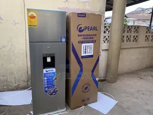 255liters Pearl Dispenser Double Door Fridge Pf-3340twd