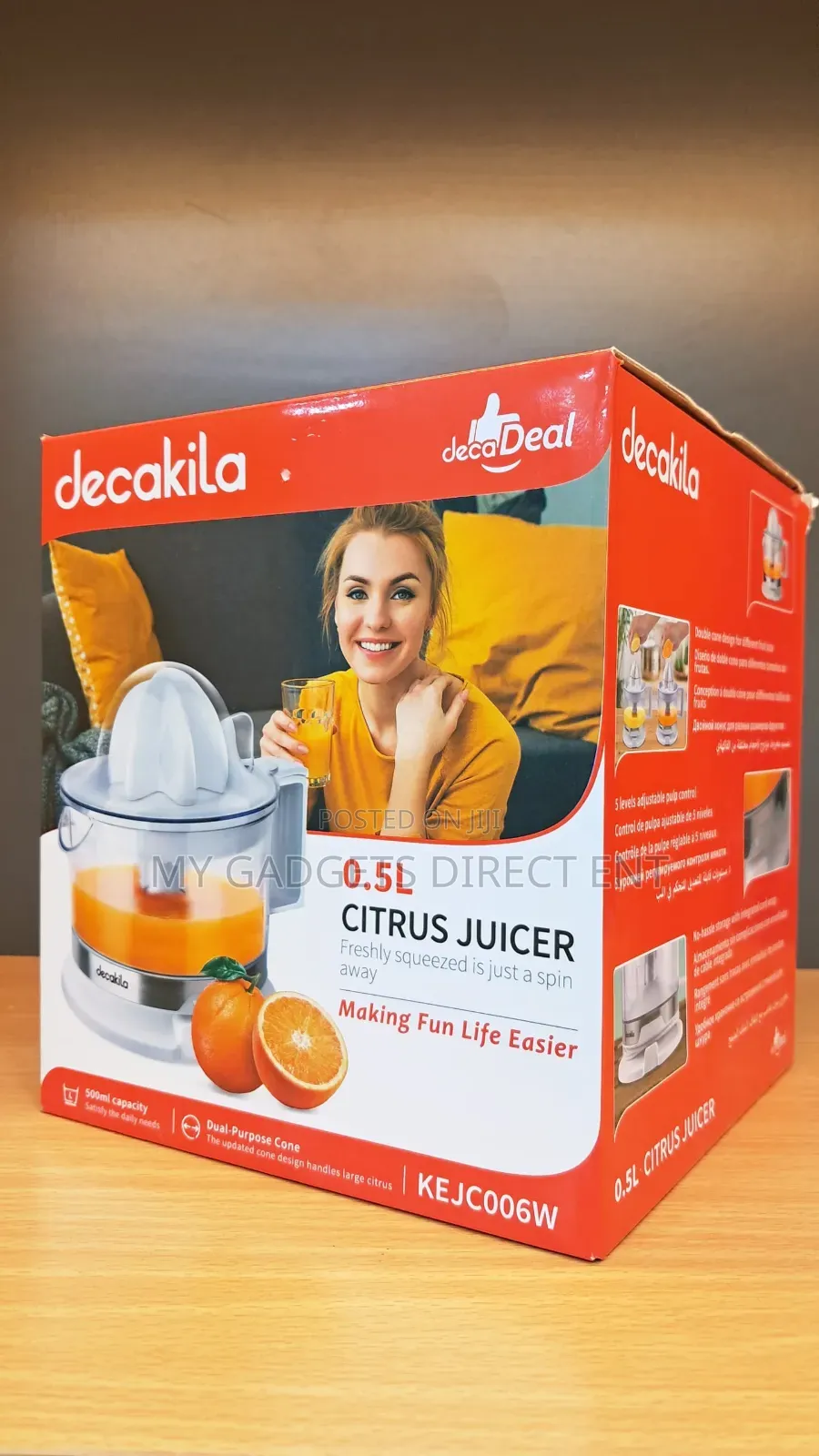 Decakila 0.5l Citrus Juicer
