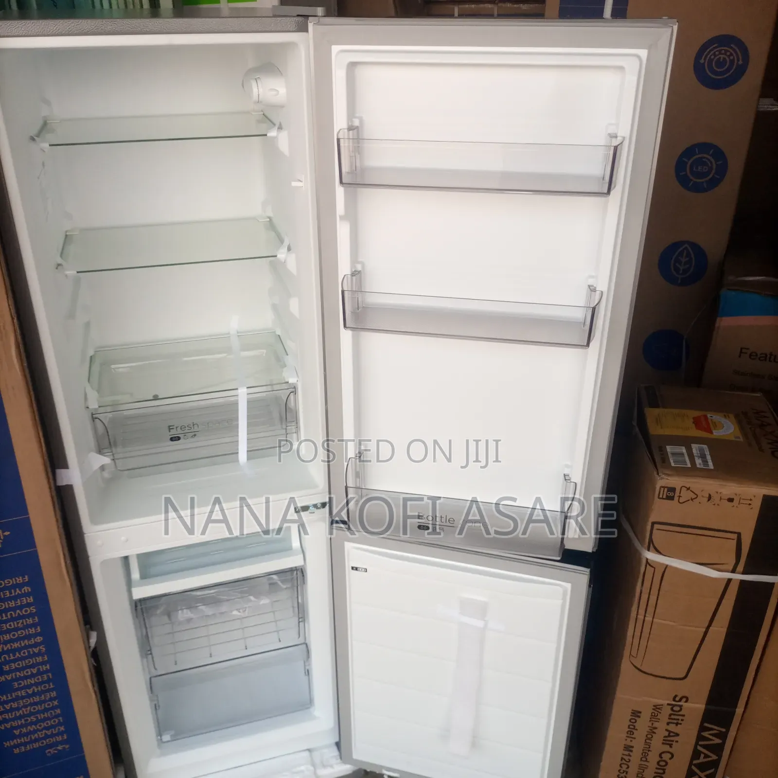 Midea 175litres Buttom Freezer Refrigerator