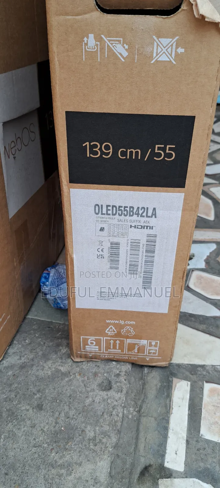 Lg 55" Evo Oled B4 Ai Thinq Uhd Smart Alexa Apple Airplay