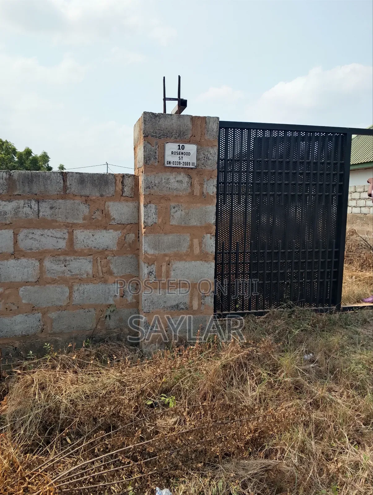 Full Plot Already Fenced With Gate for Hot Sale Comm25, Savanna Rd