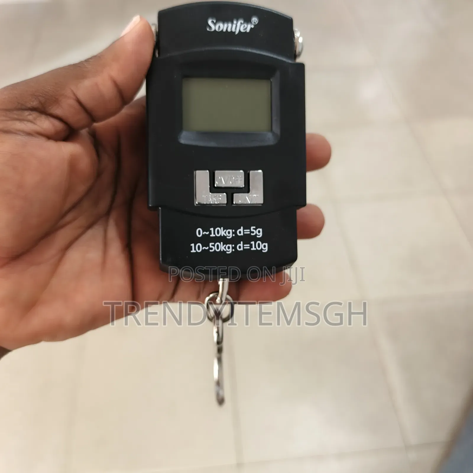 50kg Electronic Portable Hanging Luggage Scale