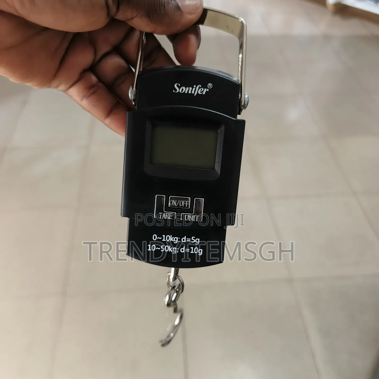 50kg Electronic Portable Hanging Luggage Scale