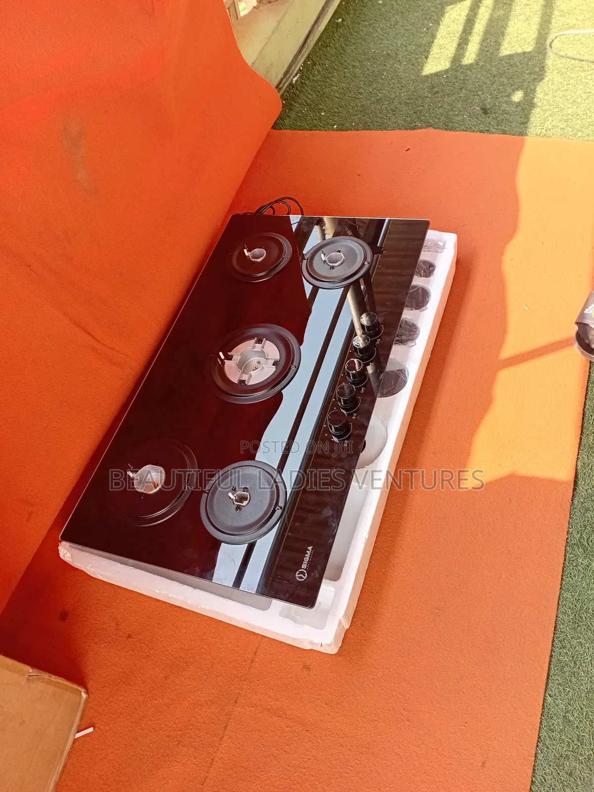 Original Sigma Built-in Gas Hob – Durable Elegant