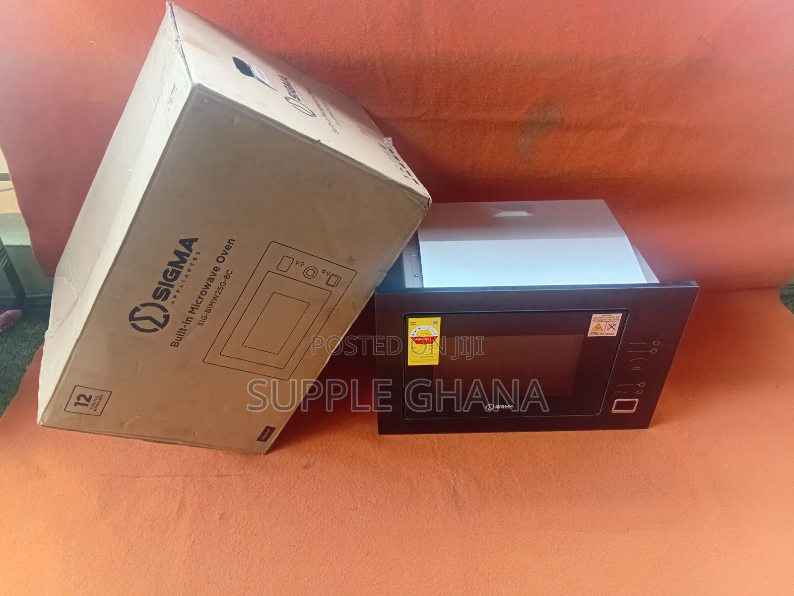 Space-Saving 25l Built-in Microwave Oven Design
