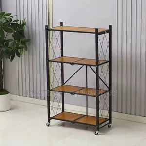 Foldable Wood Kitchen Organizer ( 5 Layers )