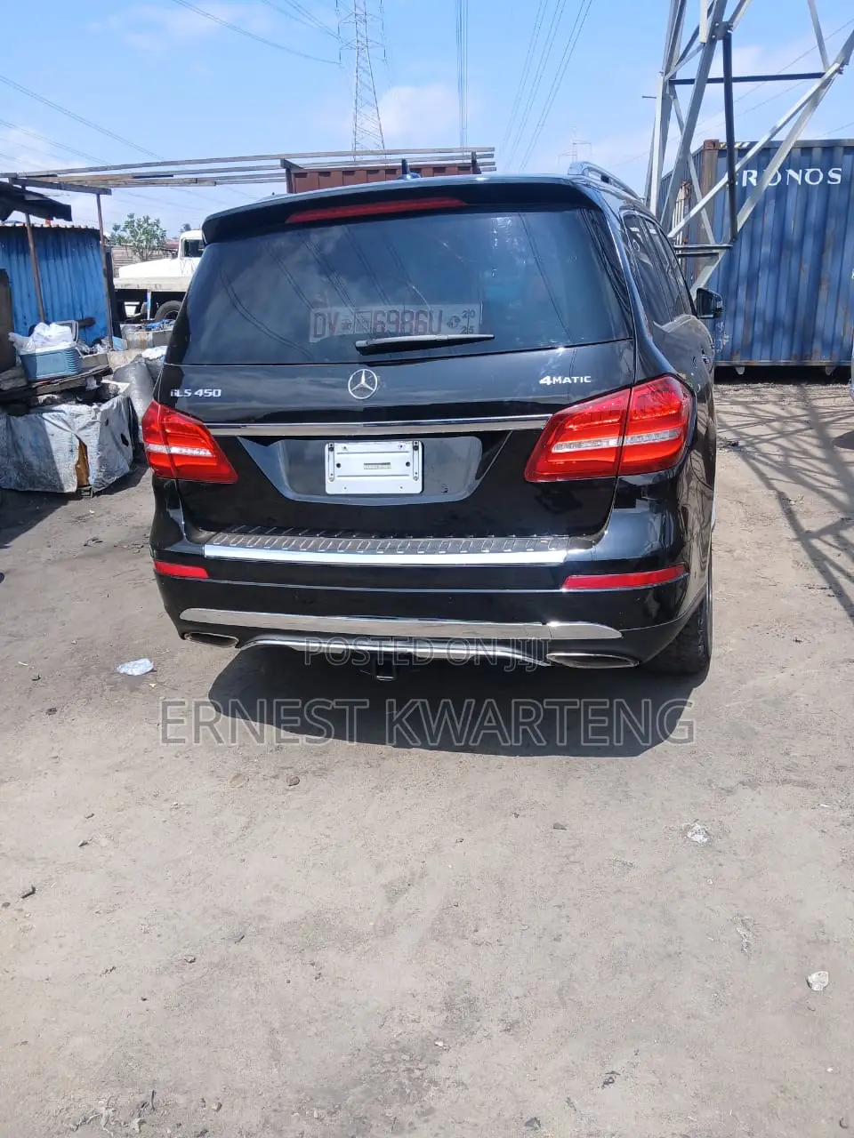 Mercedes-Benz GLS-Class GLS450 4Matic 2017 Gray