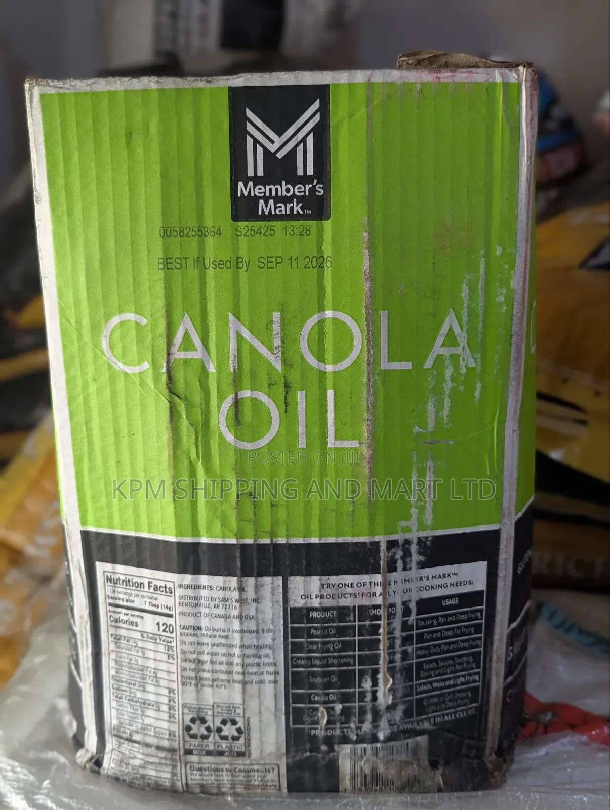 Canola Oil Members Mark (17.2ltrs)