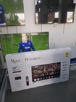 Affordable Roch 50 Inches Smart Google Tv Plus Free Wall Mount