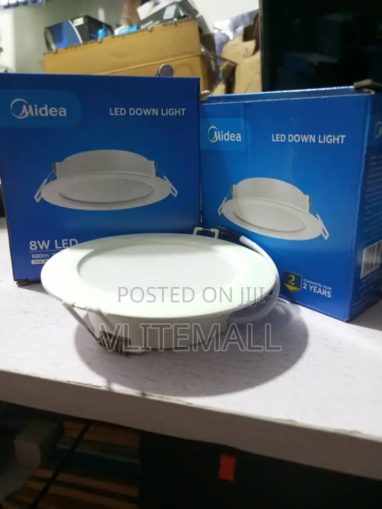 Midea Led Down Light 8w 680lm 20000hrs