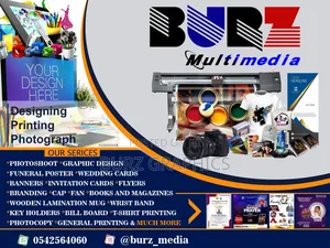 Graphic Designing, Large Format Printing.