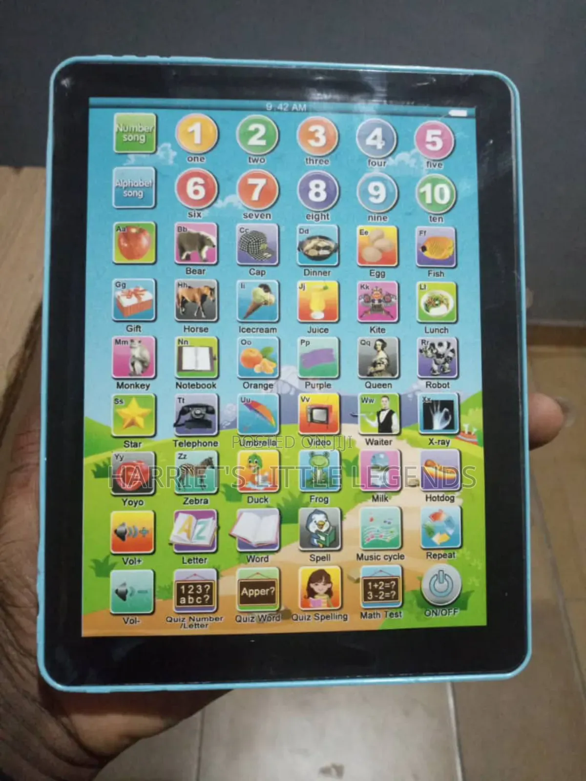 Kid's Toy Tablet