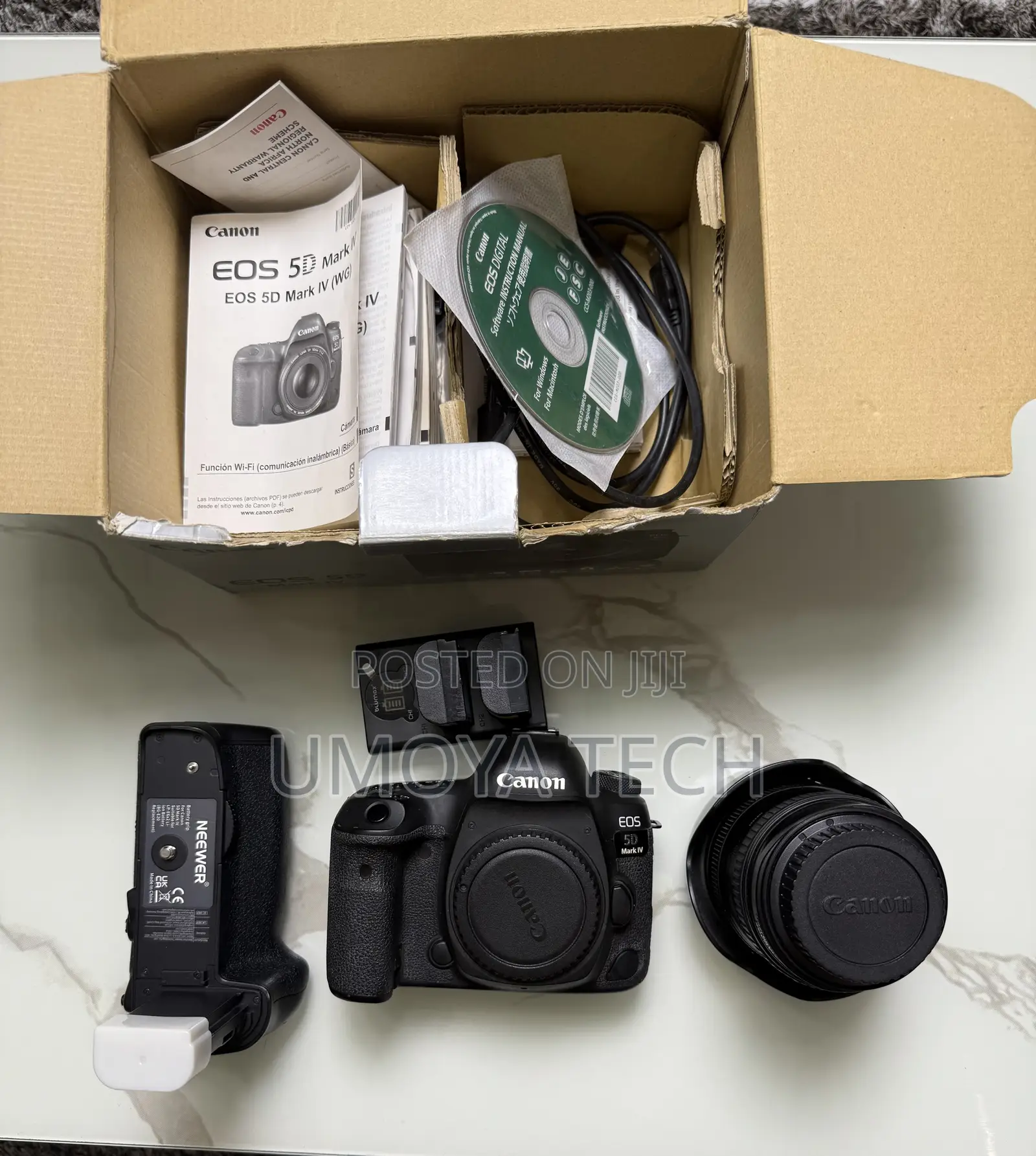 Canon Eos 5d Mark Iv With Prime Lens