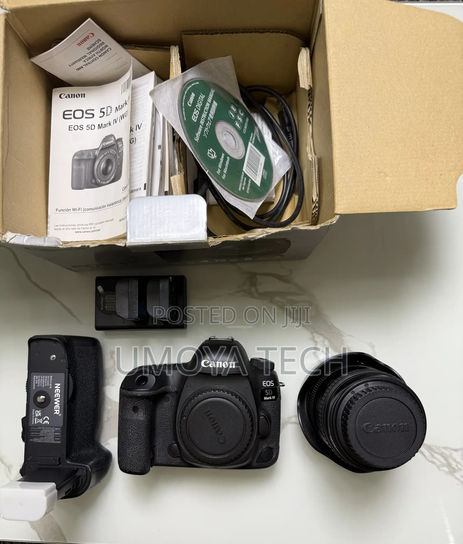 Canon Eos 5d Mark Iv With Prime Lens