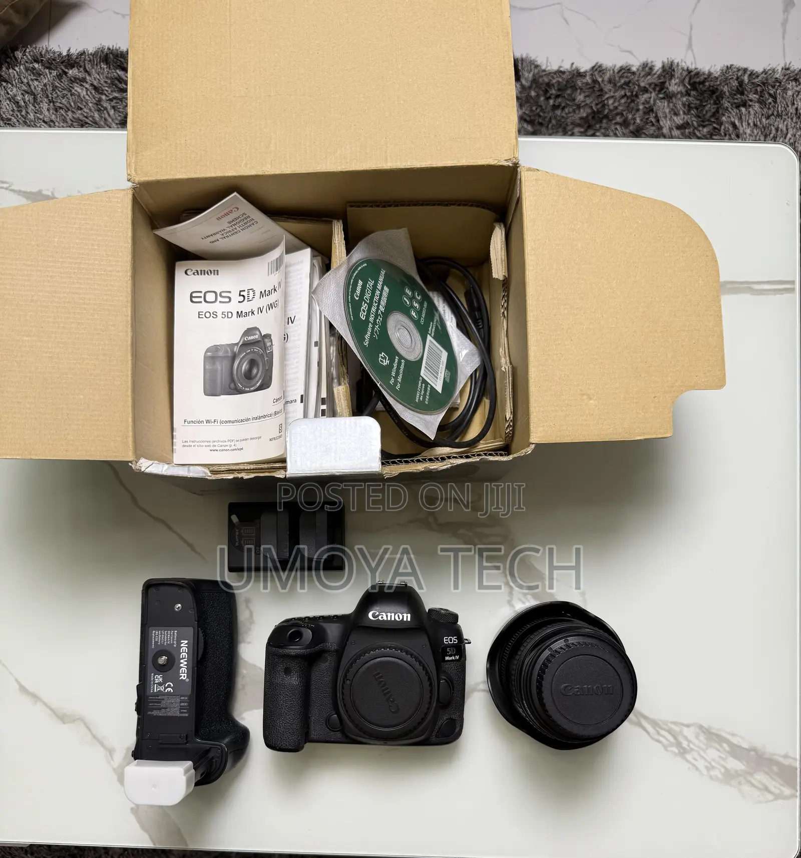 Canon Eos 5d Mark Iv With Prime Lens