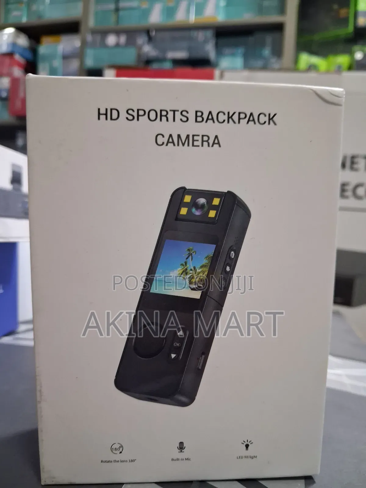 Body Cam Hd Sports Backpack Camera