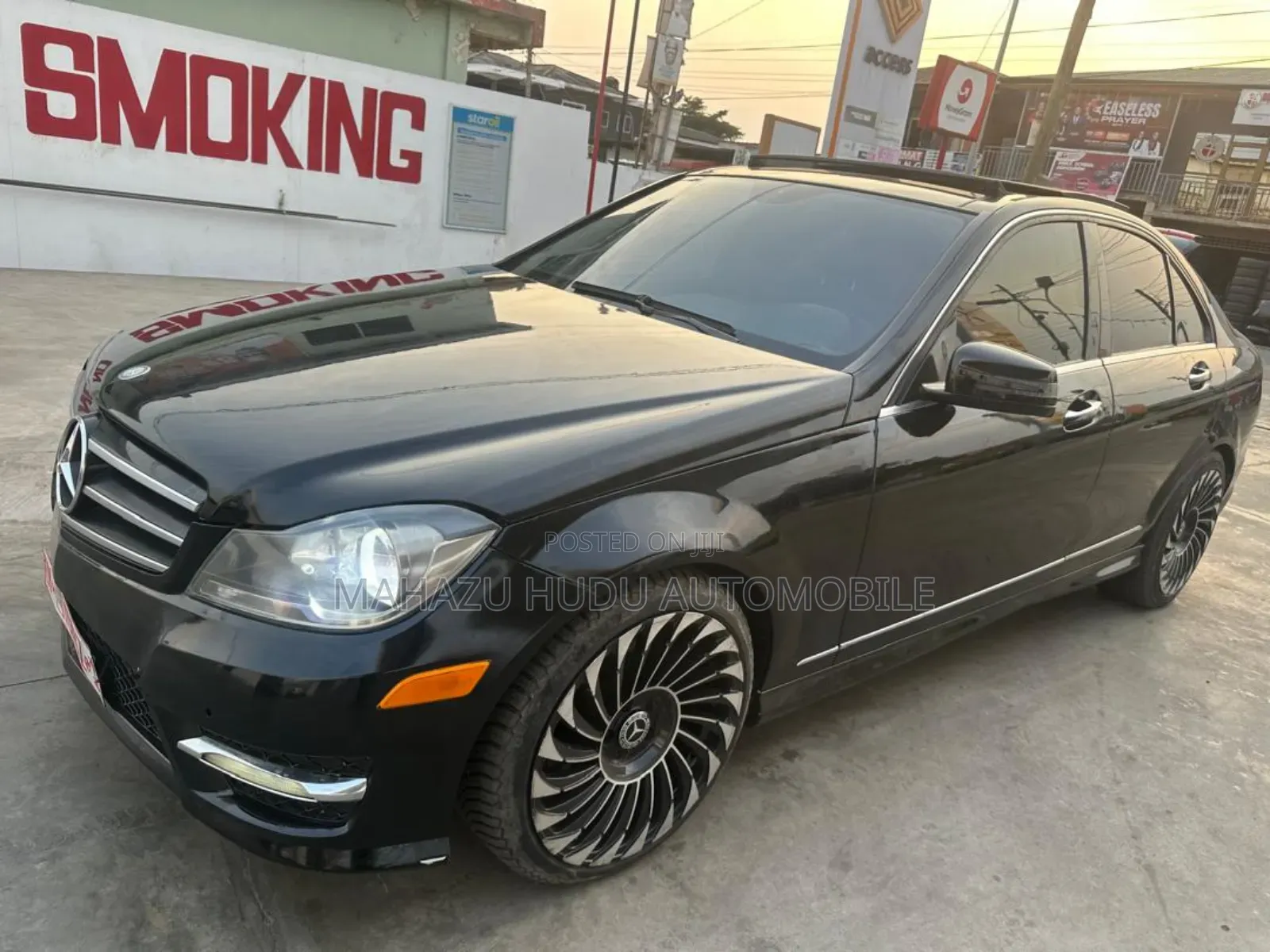 Mercedes-Benz C300 Sport 4Matic Sedan AWD (3.5L 6cyl 7A) 2014 Black