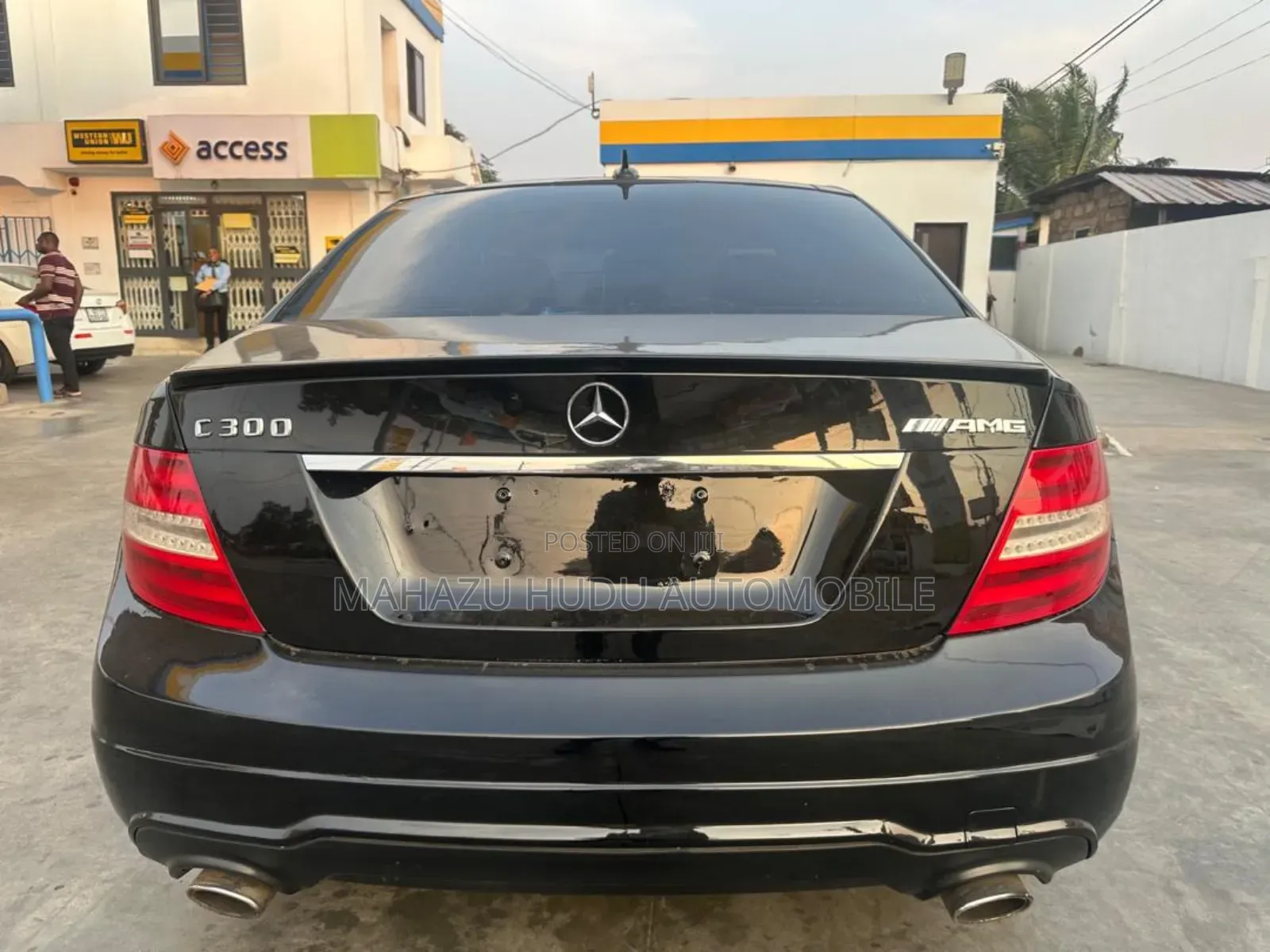Mercedes-Benz C300 Sport 4Matic Sedan AWD (3.5L 6cyl 7A) 2014 Black