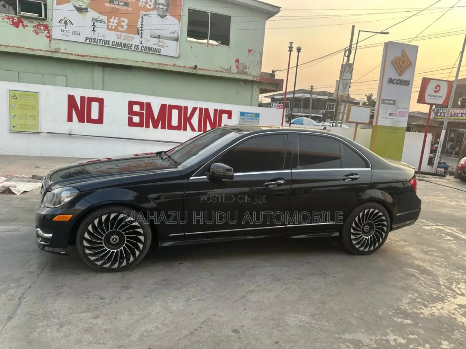 Mercedes-Benz C300 Sport 4Matic Sedan AWD (3.5L 6cyl 7A) 2014 Black