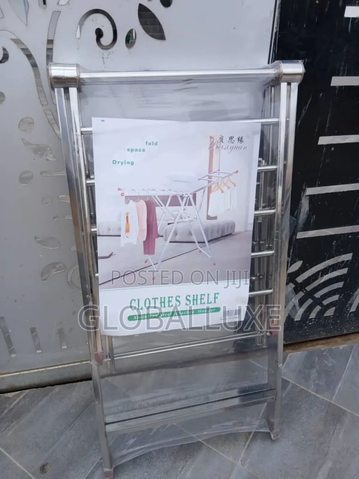 Durable Metal Foldable Clothes Drying Rack