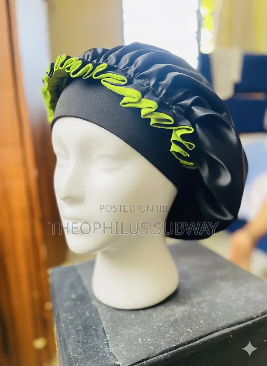 High Fashion 3in1 Hair Bonnet - Available in Any Color Combo of Choice