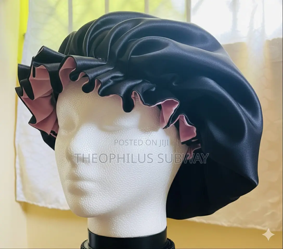 High Fashion 3in1 Hair Bonnet - Available in Any Color Combo of Choice