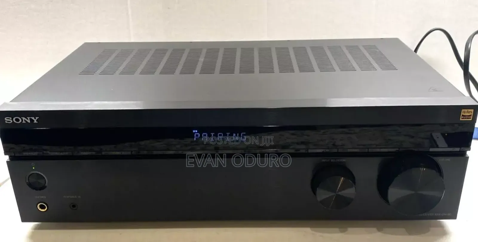 Powerful Sony Stereo Receiver Inputs Bluetooth,Radio, Hi-Res Audio Aux