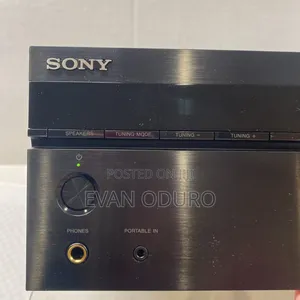 Powerful Sony Stereo Receiver Inputs Bluetooth,Radio, Hi-Res Audio Aux
