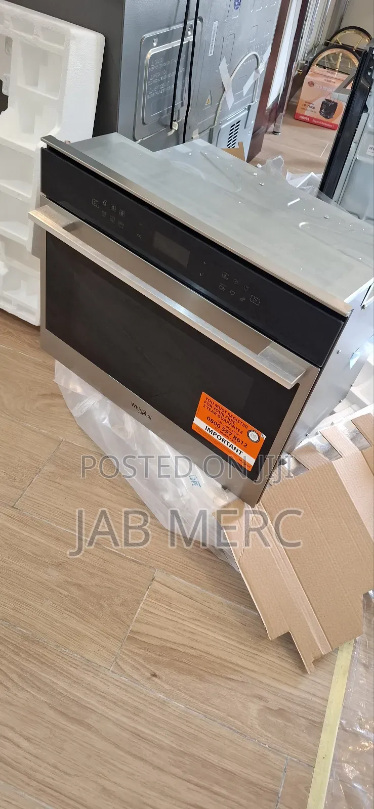 Whirlpool Built in 40l Microwave and Digital Oven Combo