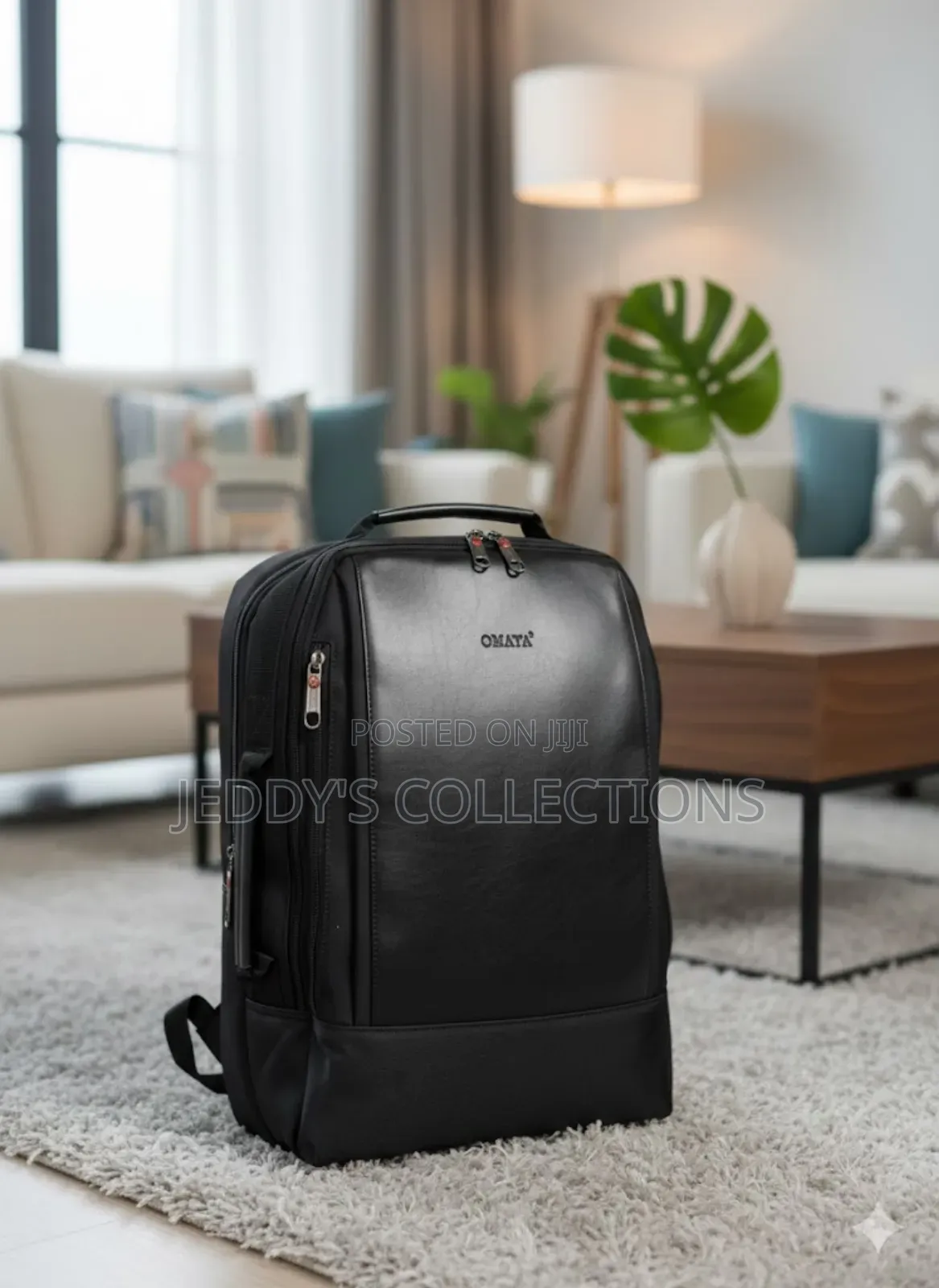 Large Capacity Travel Backpack With Soft Back Design