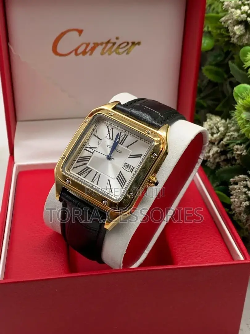 Cartier Leather Watch