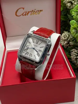 Cartier Leather Watch