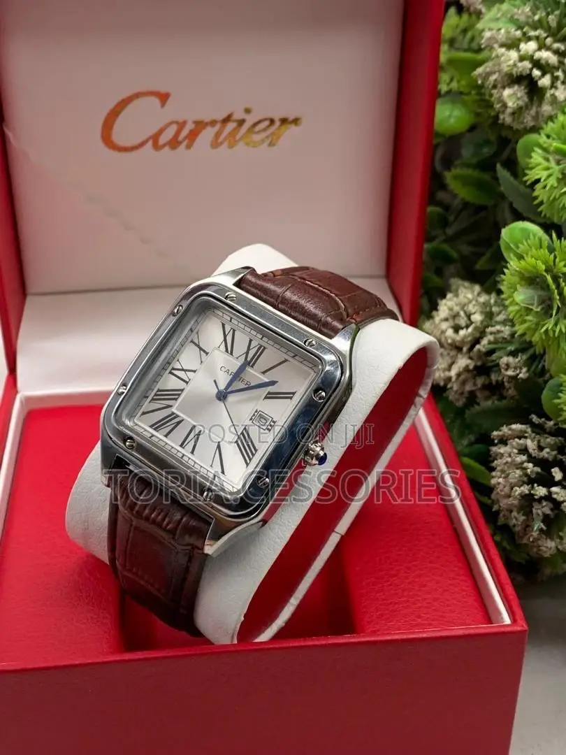 Cartier Leather Watch