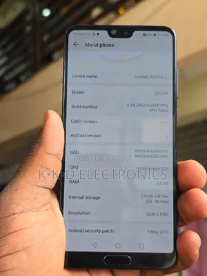 Huawei P20 Pro 128 GB Black