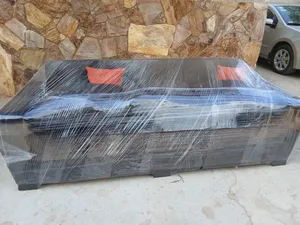 Black 3 Seater
