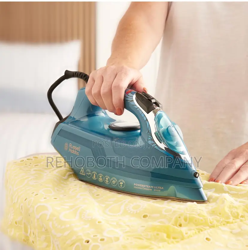 Russell Hobbs Iron [ 3100w, 230g ] Powersteam Ultra Steam Shot Series