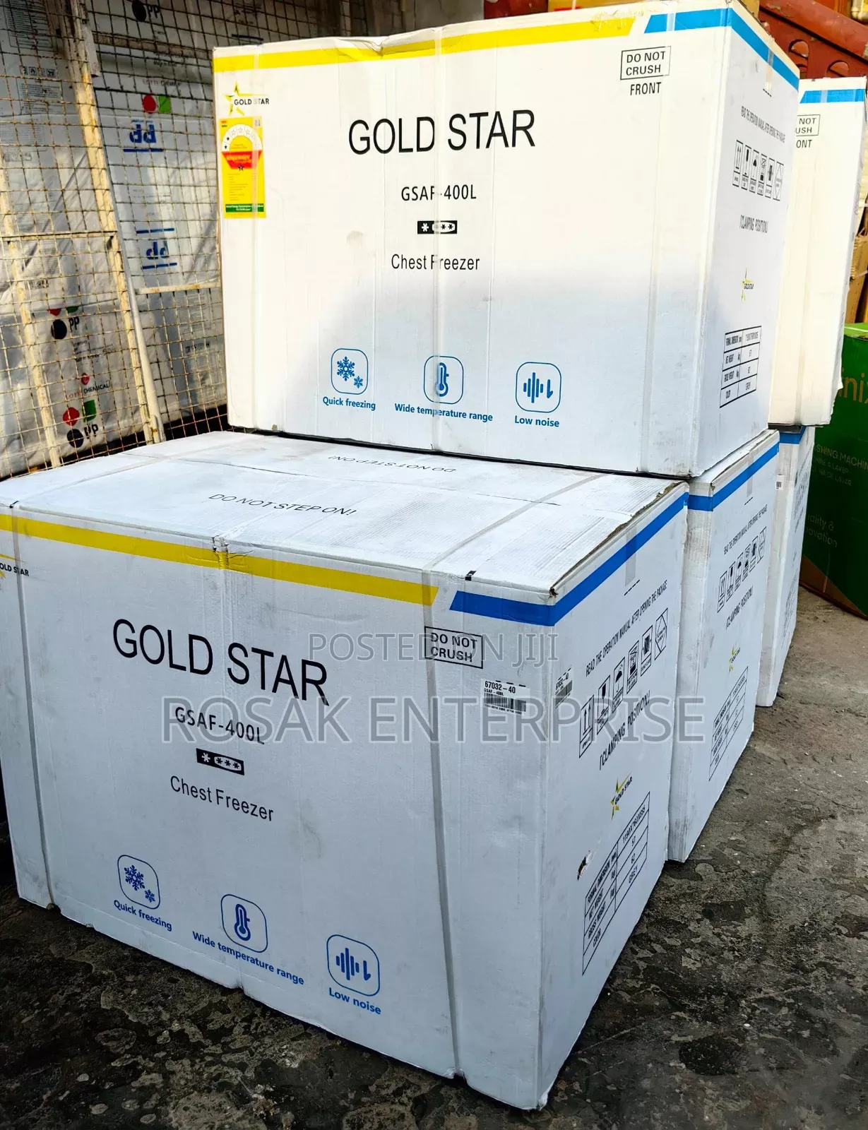 Goldstar Chest Freezer Double Door 344l