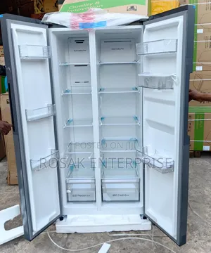 Syinix 468l Side by Side Fridge With Dispenser