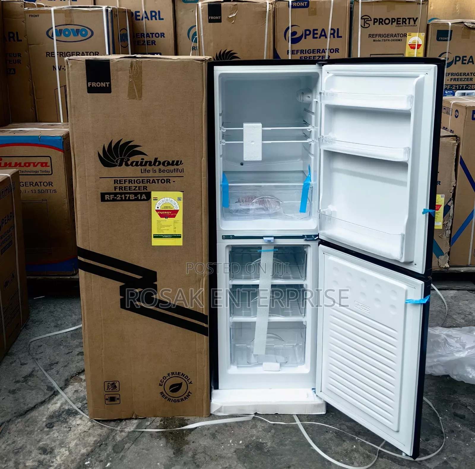 Rainbow Rf-217b-1a
142ltrs Combi Fridge
 *