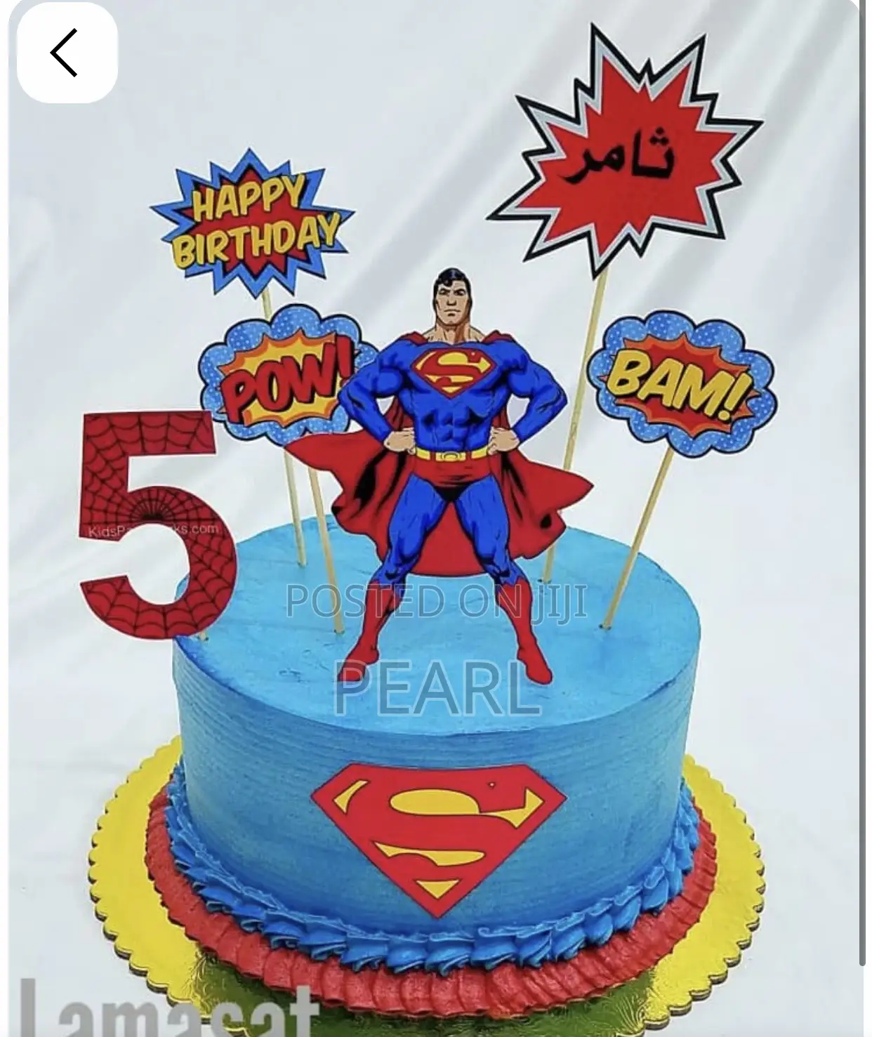 Spider Man Cake